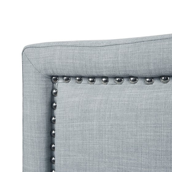 Dusty Blue Nadine Upholstery Headboard By Madison Park