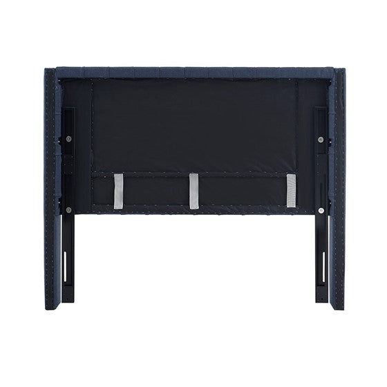 Navy Amelia Upholstery Headboard By Madison Park