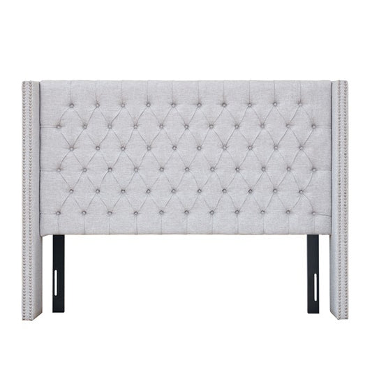 Gray Amelia Upholstery Headboard By Madison Park