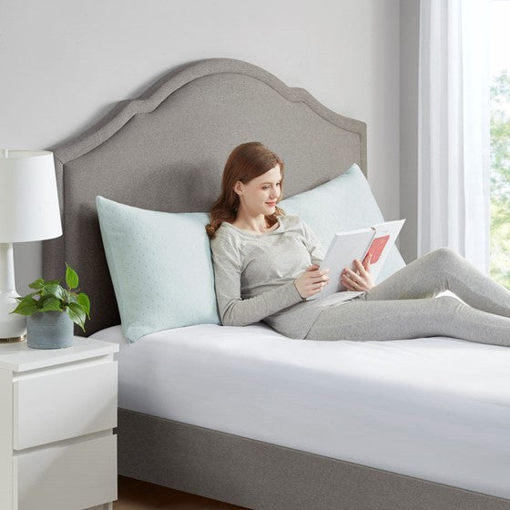 Rayon from Bamboo Shredded Memory Foam Body Pillow By Sleep Philosophy