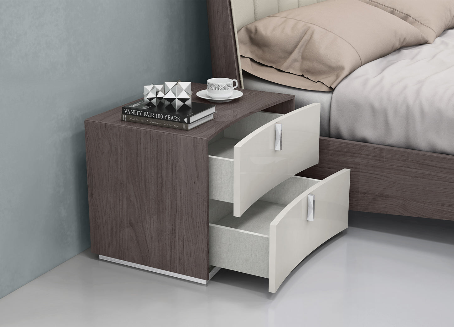 Berlin Nightstand By WhiteLine