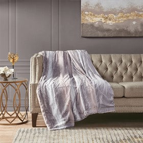 Oversized Faux Fur Throw By Madison Park