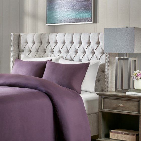 Gray Amelia Upholstery Headboard By Madison Park