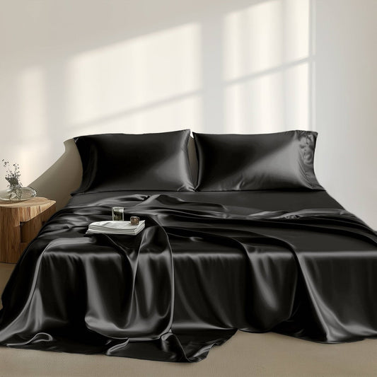 Madison Park Essentials Satin Luxury Sheet Set