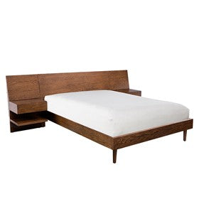 Clark Bed Set with 2 Nightstands by INK+IVY