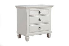 Alpine Furniture Nightstands Winchester 3 Drawer Nightstand 1306-W-NS