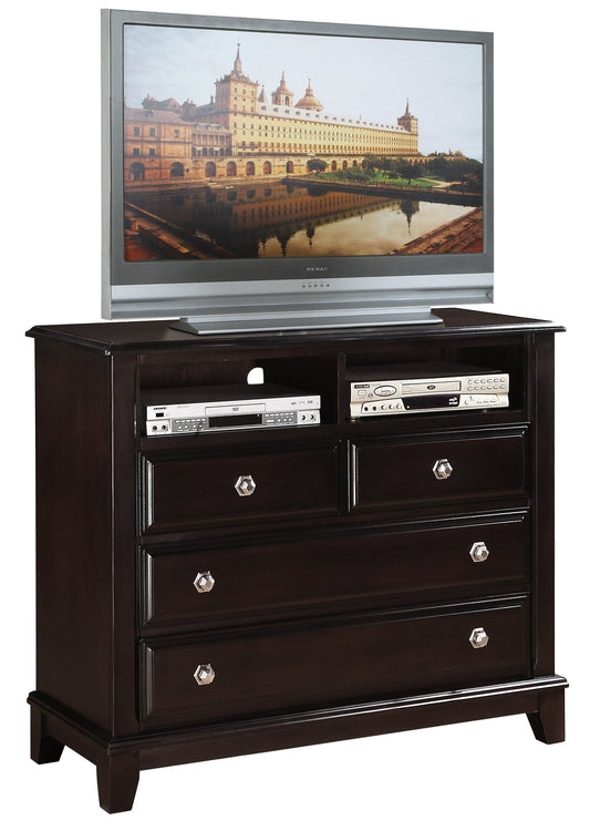 Glory Furniture Media Chest Cappuccino / 41"H X 48"W X 19"D Glory Furniture Ashford G9800-TV Media Chest G9800-TV