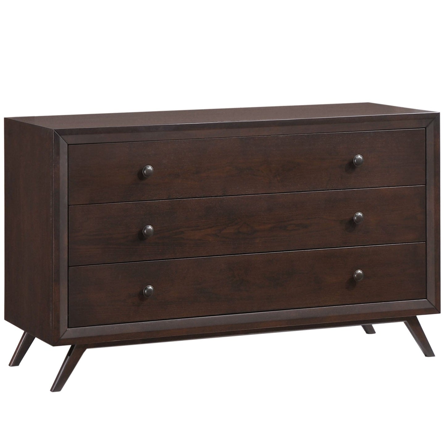 Modway Bedroom Furniture Sets Tracy 4 Piece Queen Bedroom Set MOD-5264-CAP-BRN-SET