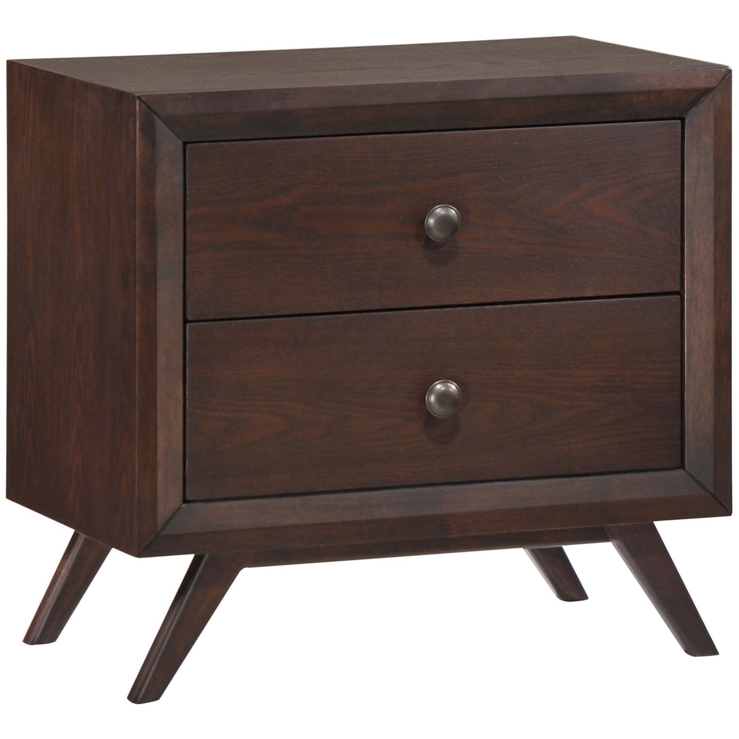 Modway Bedroom Furniture Sets Tracy 4 Piece Queen Bedroom Set MOD-5264-CAP-BRN-SET