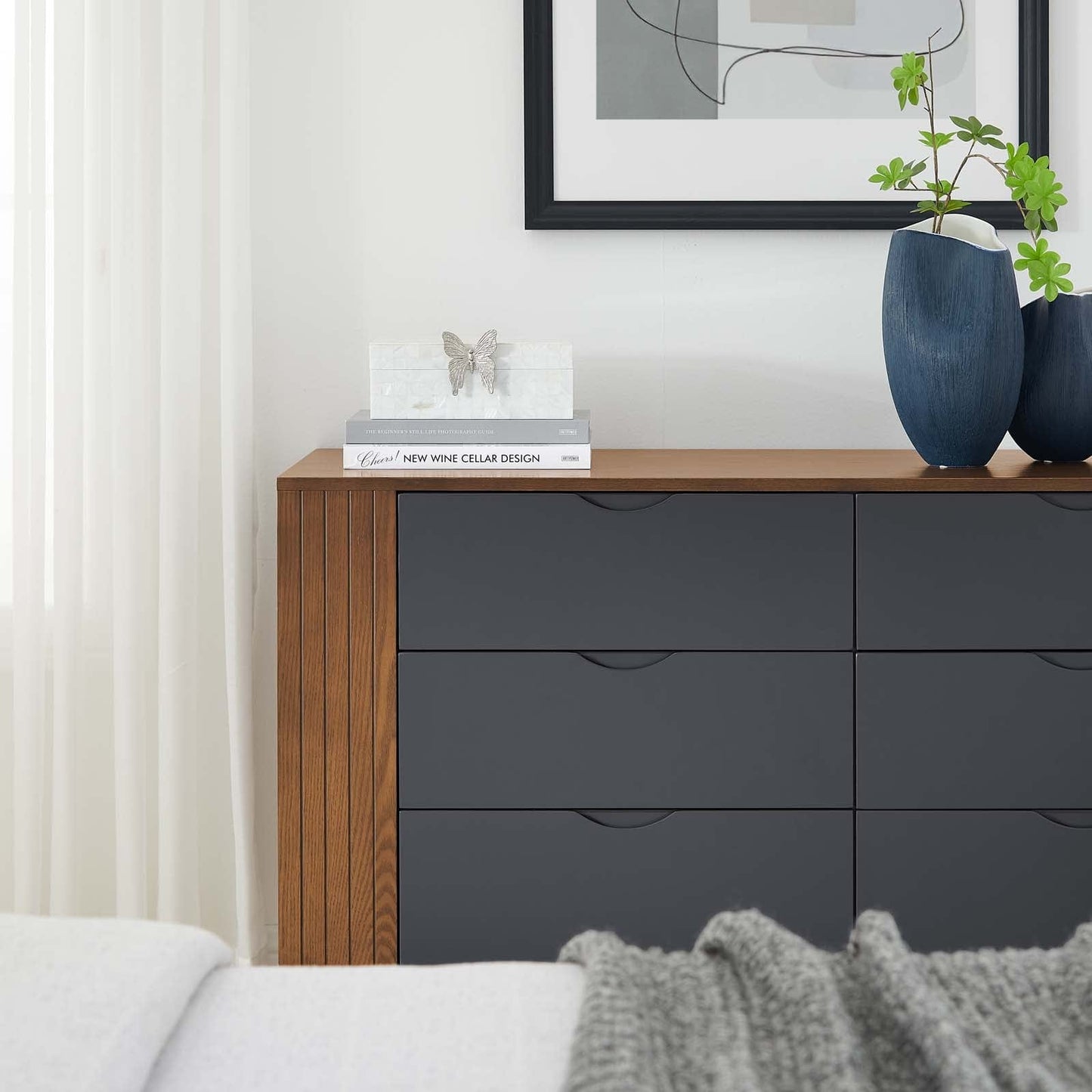 Modway Dressers Dylan Dresser by Modway MOD-6677-WAL-GRY
