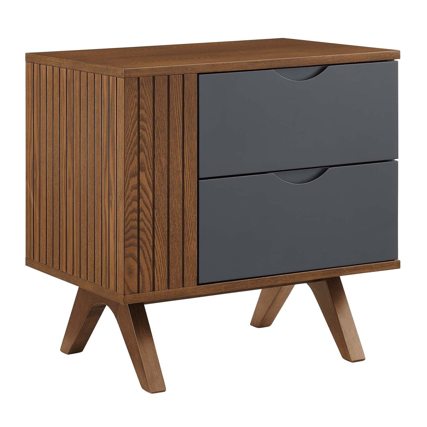 Modway Nightstands Dylan Nightstand by Modway MOD-6676-WAL-GRY