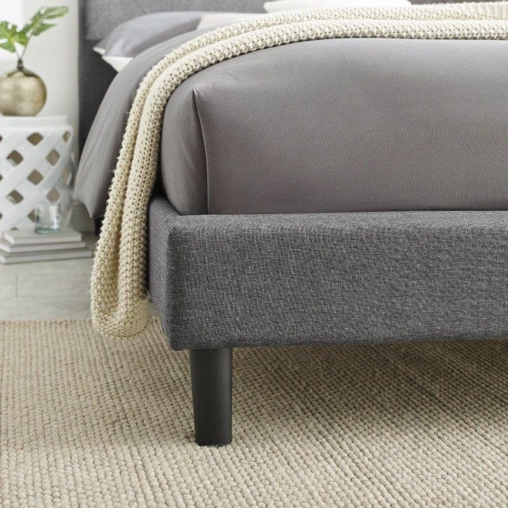 Camden Isle Monticello Platform Bed In Gray