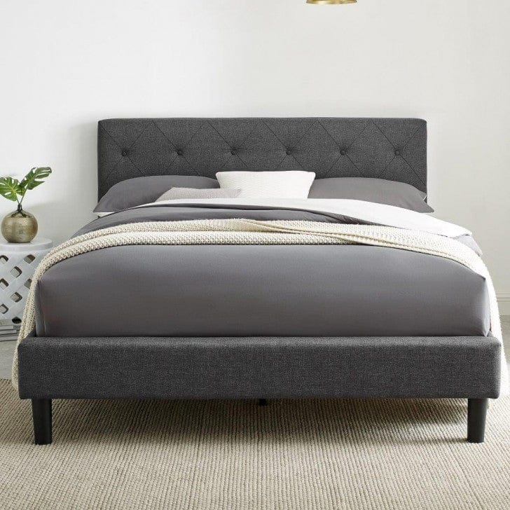 Camden Isle Monticello Platform Bed In Gray