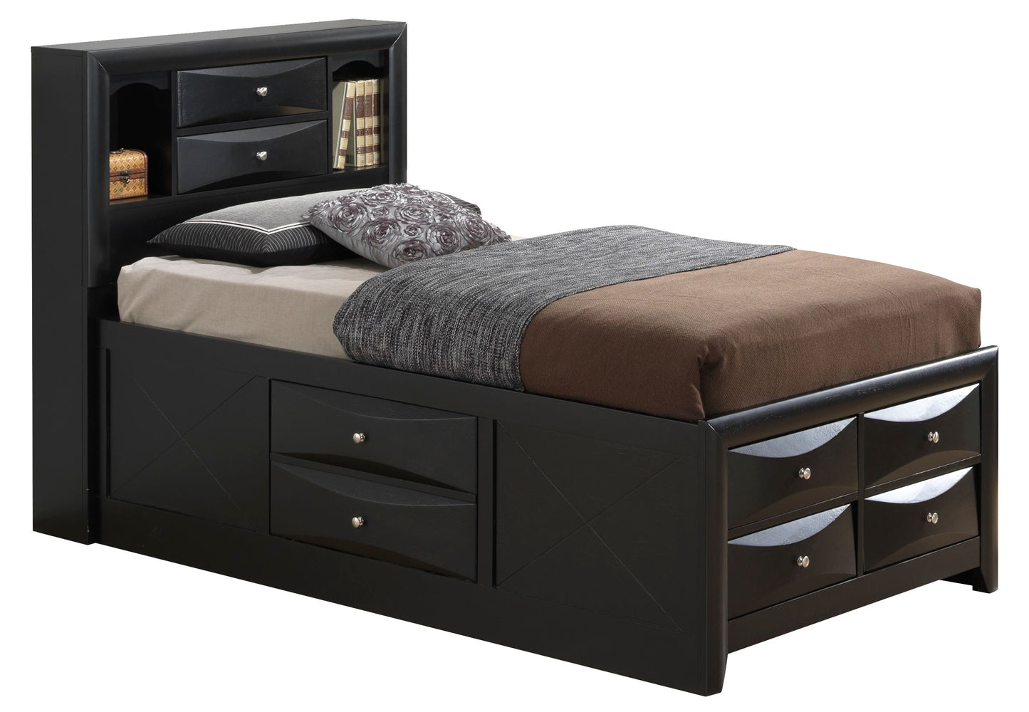 Glory Furniture Marilla G1500G Storage bed , Black