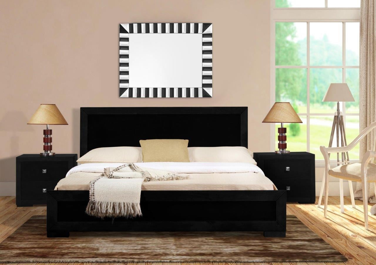 Trent Wooden Platform Bed