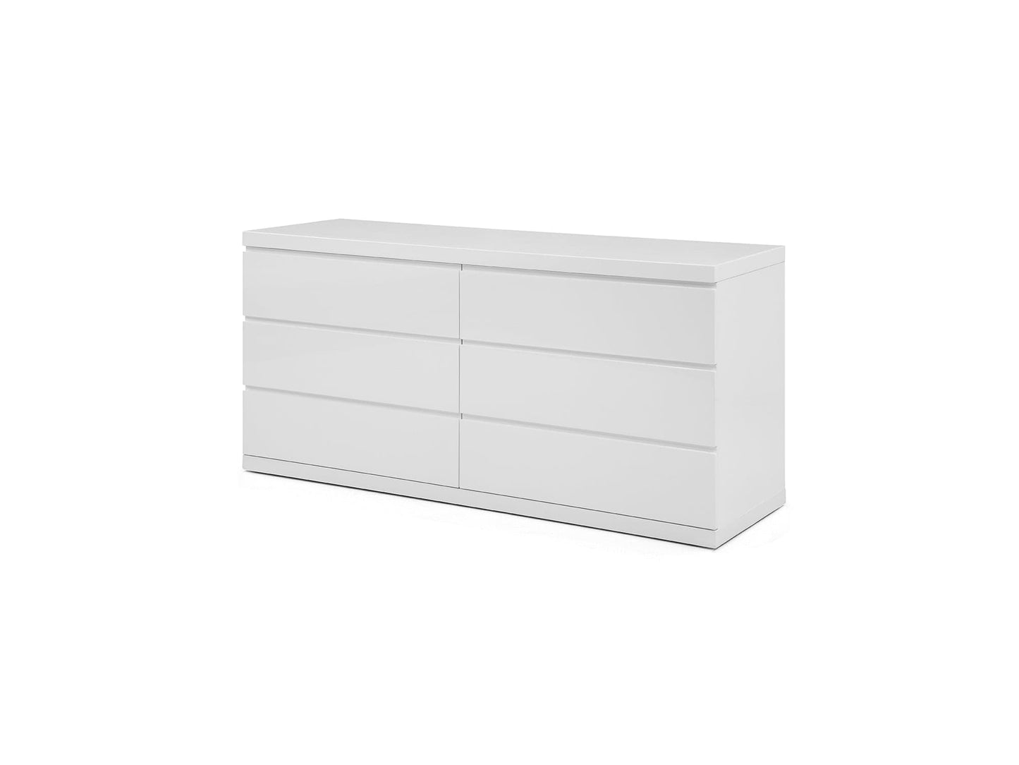 Whiteline Dressers Anna Double Dresser DR1207D-WHT