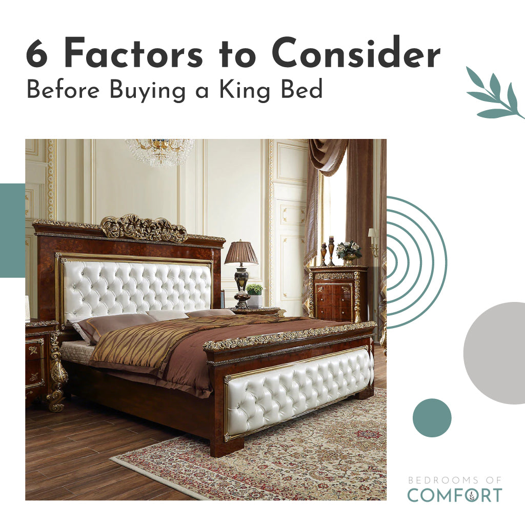 6 Factors to Consider Before Buying a King Bed