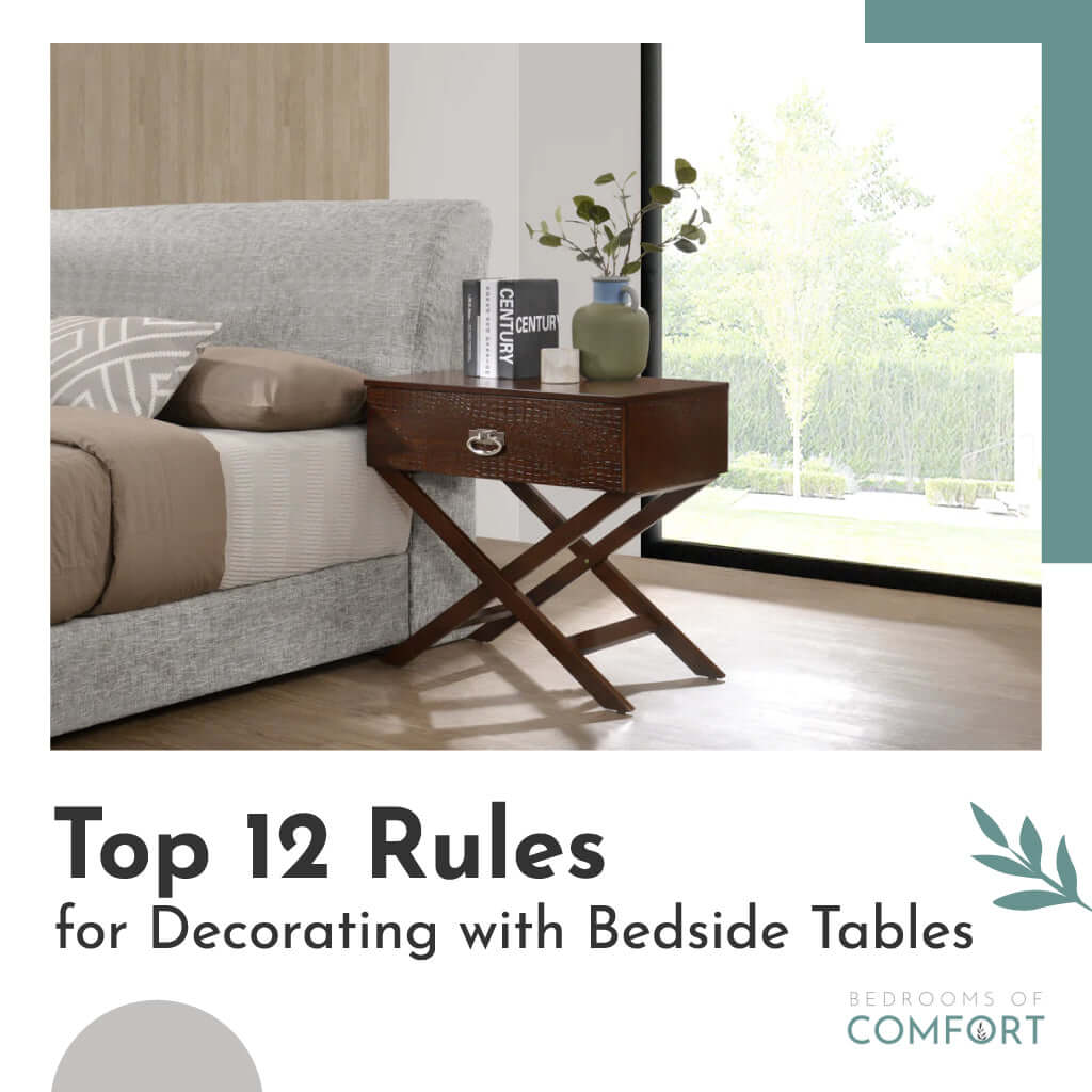 Top 12 Rules for Decorating with Bedside Tables