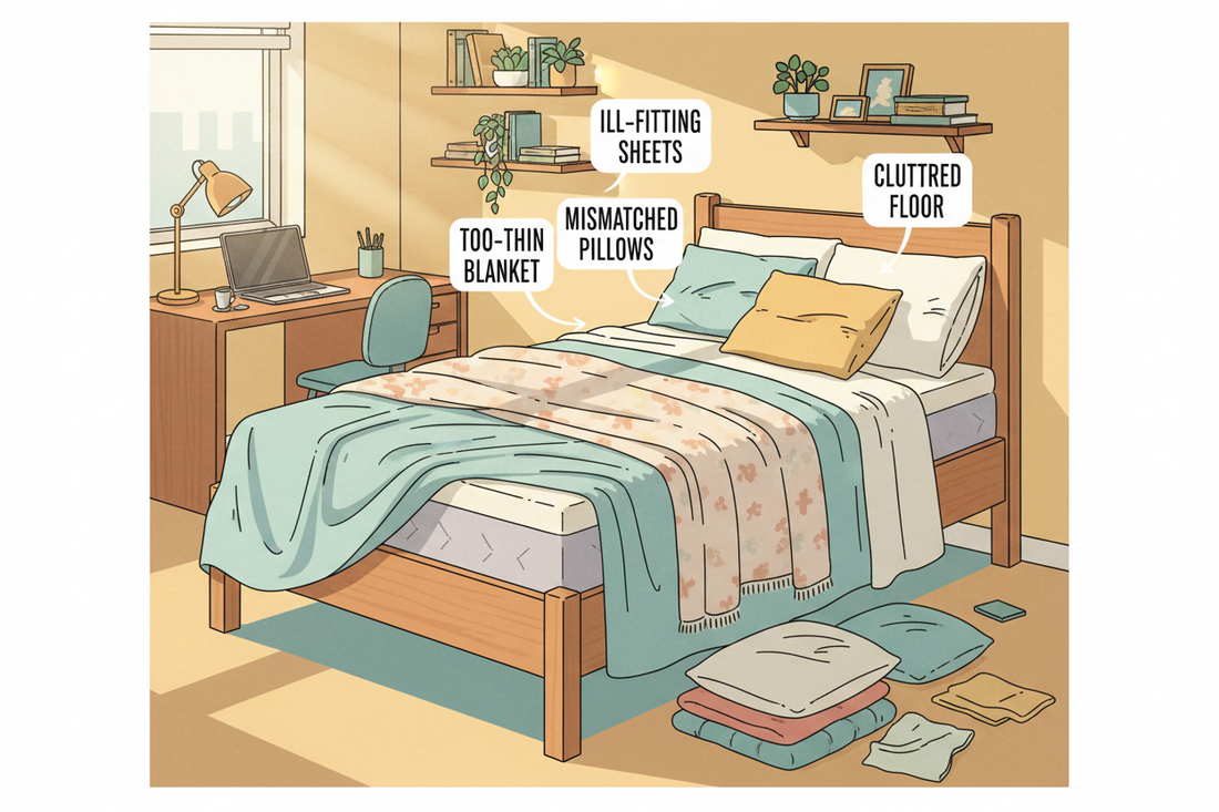 College Move-In Bedding Mistakes to Avoid