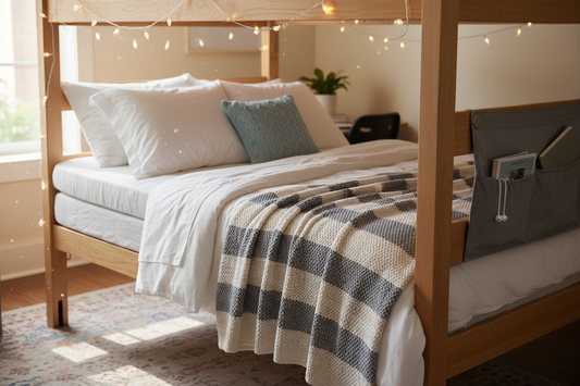 Dorm Life Sleep Setup: How to Make a College Bed More Comfortable