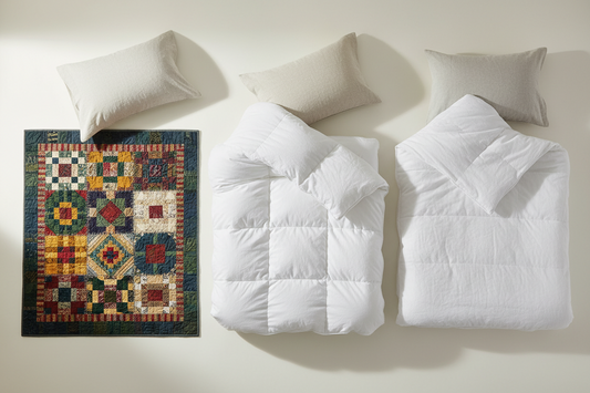 Quilt vs. Comforter vs. Duvet: Which Layer Belongs on Your Bed?