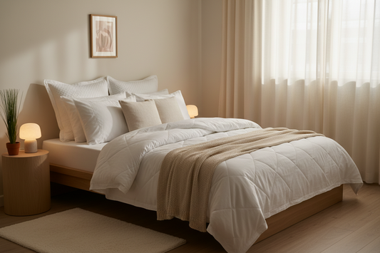 Small Apartment Bedroom Ideas That Start With Better Bedding
