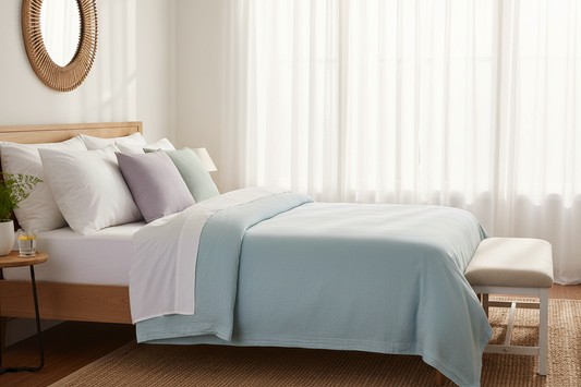 Summer Bedding Ideas for Cooler, Easier Sleep