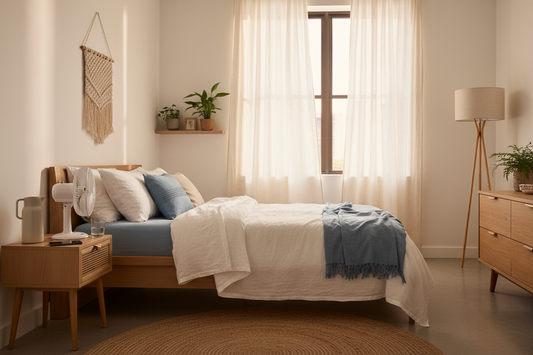 The Hot Sleeper Apartment Setup: Bedding That Works When the AC Does Not