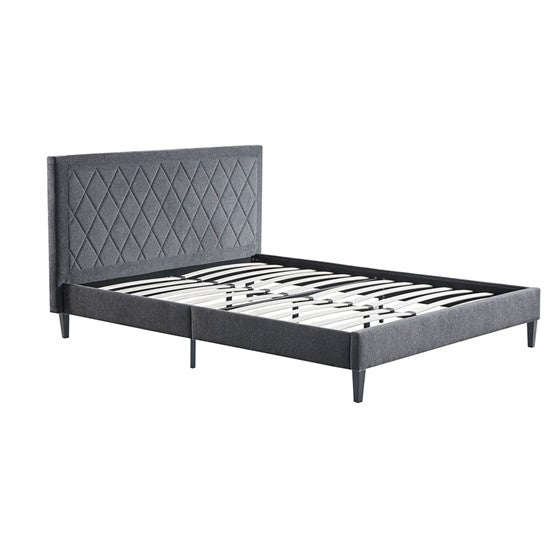 Rowen Quilted Upholstered Platform Bed By 510 Design
