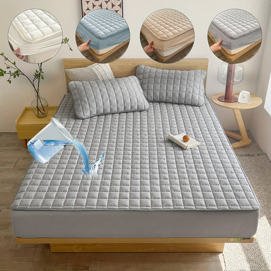 Quilted Waterproof Mattress Protector  Ultimate Bedding Comfort