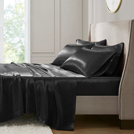 Satin Luxury Sheet Set By Madison Park Essentials