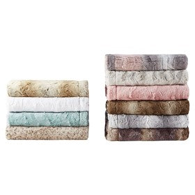 Oversized Faux Fur Throw By Madison Park