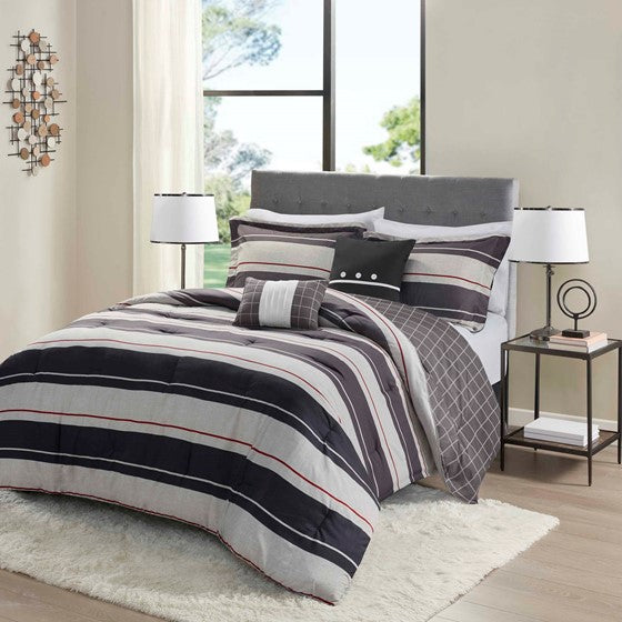 Dalton Comforter set with two decorative pillows by Madison Park