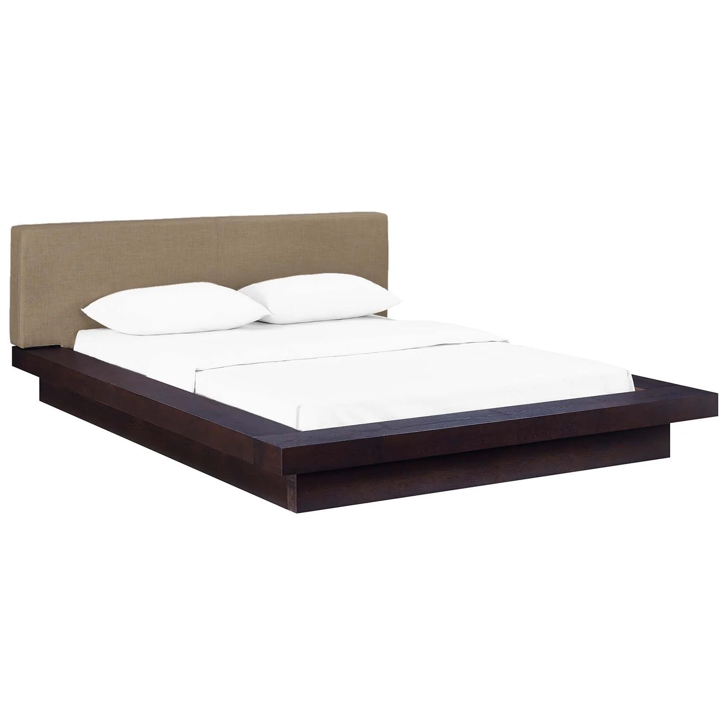 Freja Queen Fabric Platform Bed by Modway