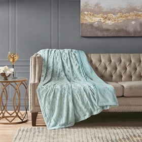 Oversized Faux Fur Throw By Madison Park