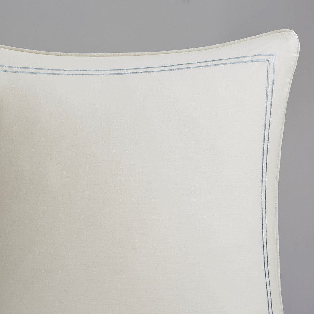 Harbor House Blue Chelsea Cotton European Sham