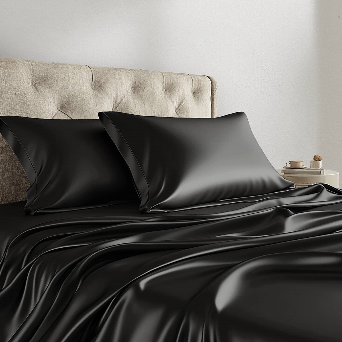 Madison Park Essentials Satin Luxury Sheet Set