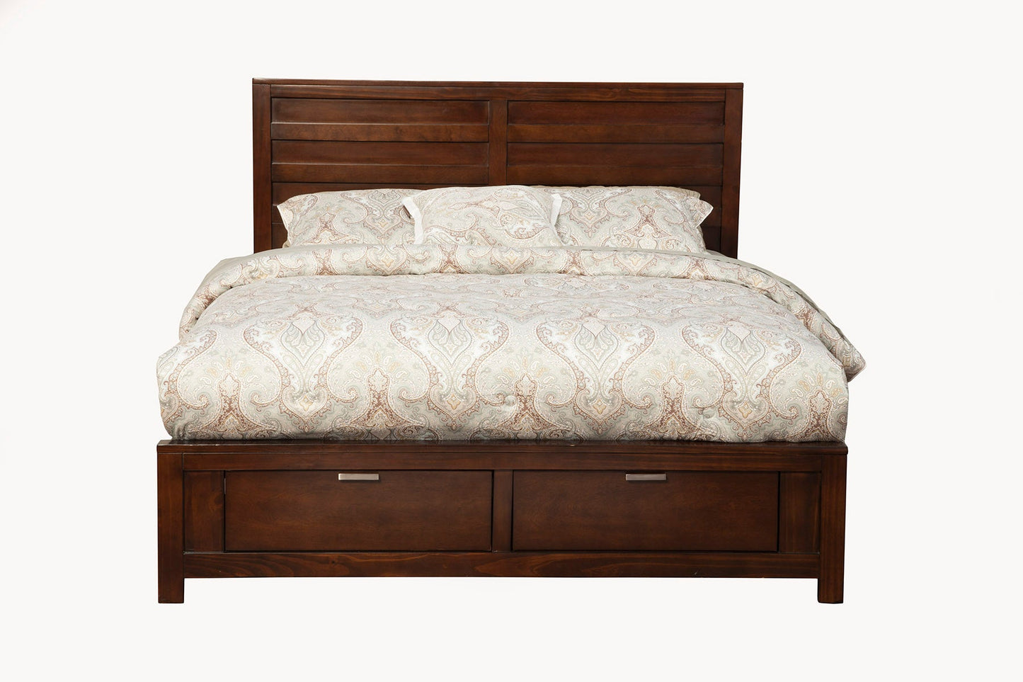 Alpine Carmel Cappuccino Storage Bed