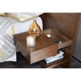 Clark Bed Set with 2 Nightstands by INK+IVY