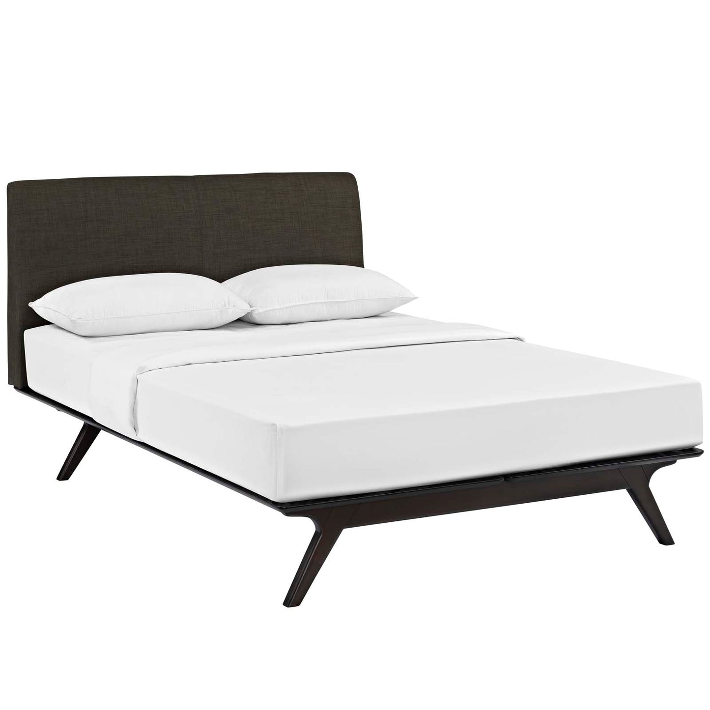 Modway Beds & Bed Frames Brown Queen Tracy Bed MOD-5238-CAP-BRN