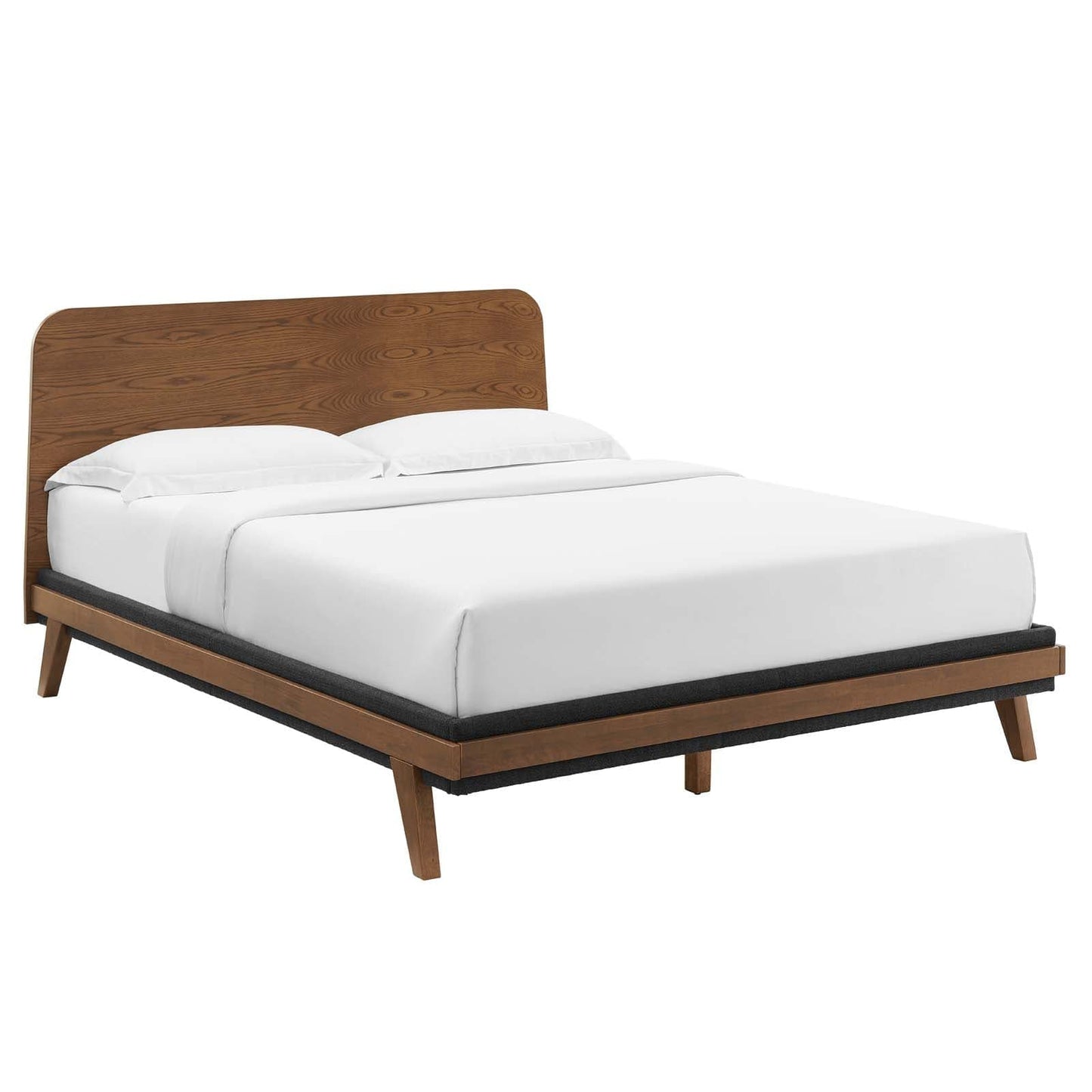 Modway Beds & Bed Frames Dylan Platform Bed by Modway MOD-6675-WAL