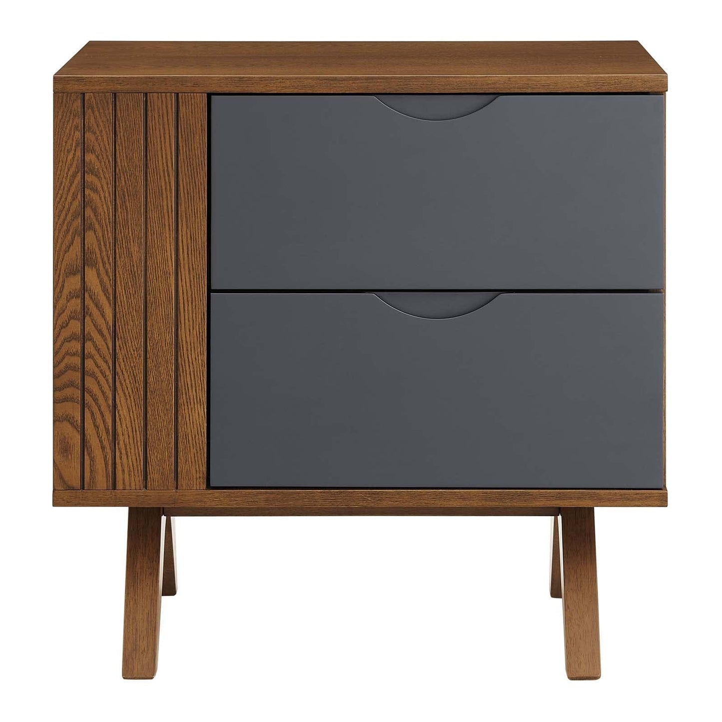 Modway Nightstands Dylan Nightstand by Modway MOD-6676-WAL-GRY